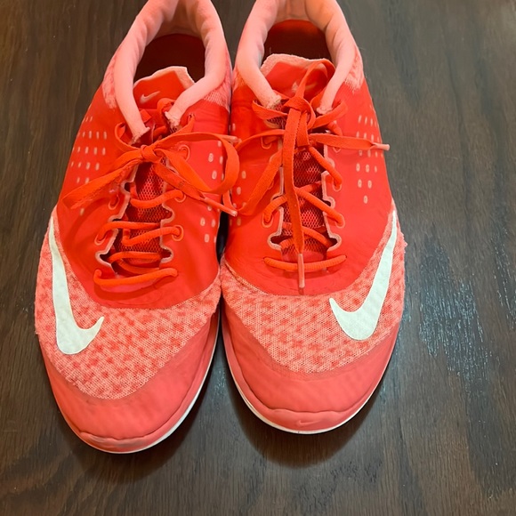 Nike FS LITE Run 2 PREM Bright Crimson/White-Lava/Glow - Picture 3 of 6